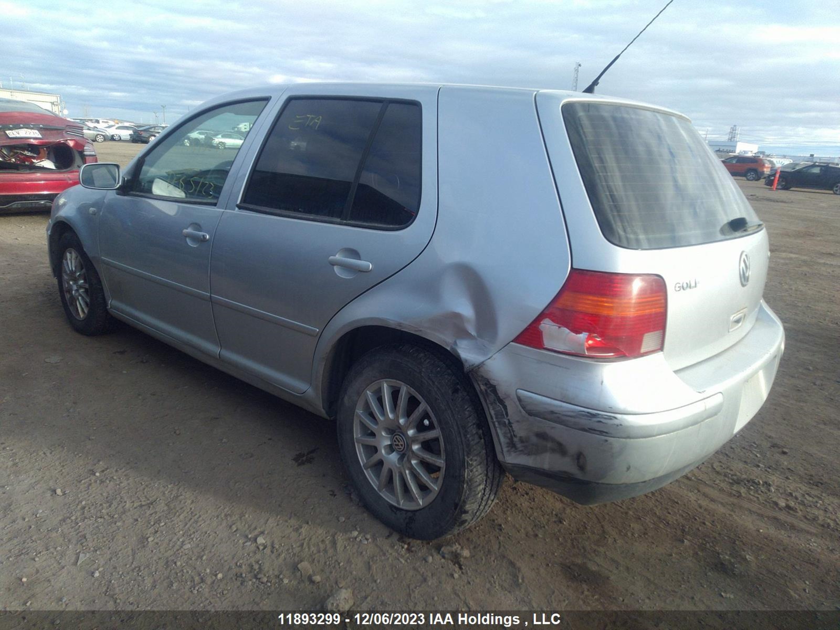 Photo 2 VIN: 9BWGR21J264019079 - VOLKSWAGEN GOLF 