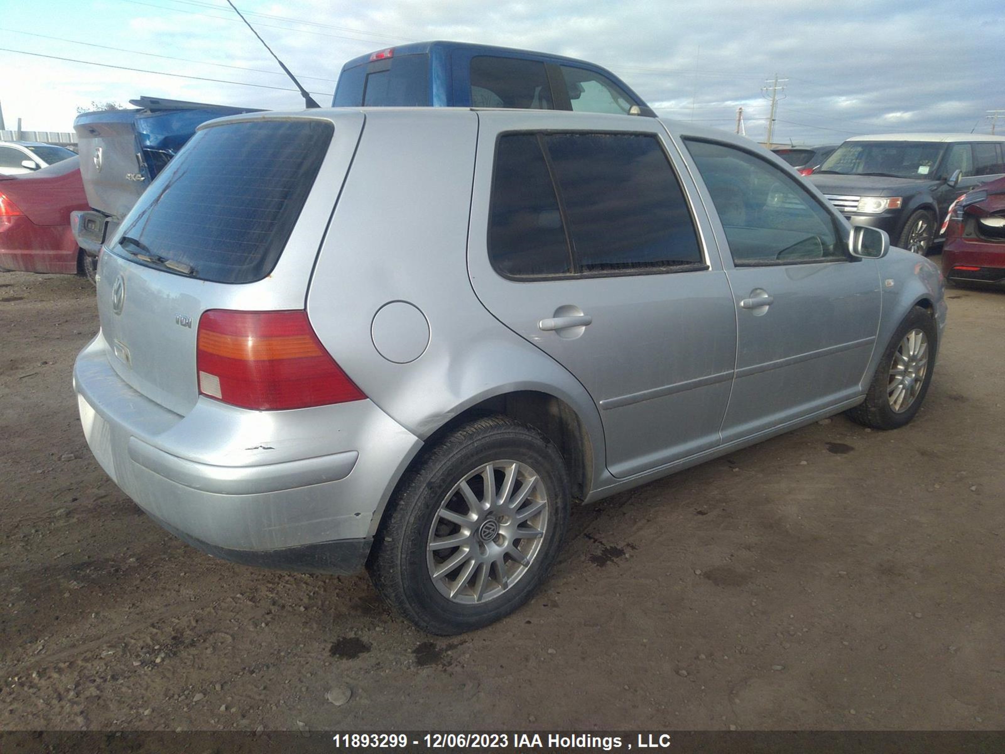 Photo 3 VIN: 9BWGR21J264019079 - VOLKSWAGEN GOLF 