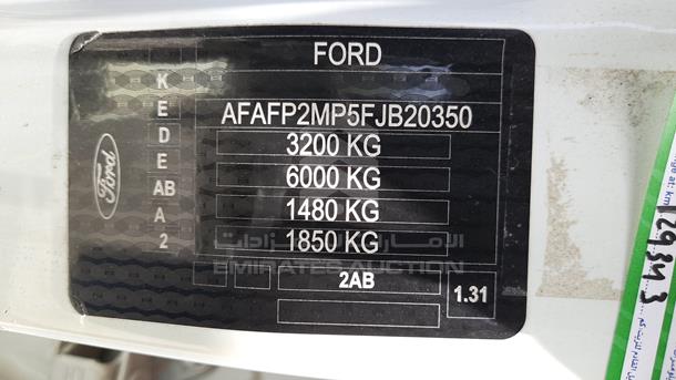 Photo 1 VIN: AFAFP2MP5FJB20350 - FORD PICK UP 