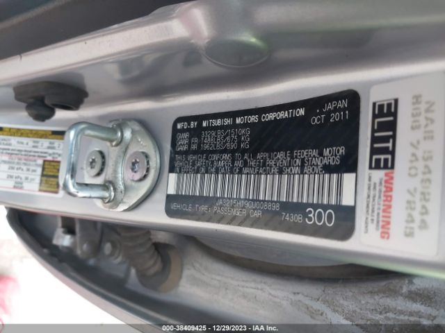 Photo 8 VIN: JA3215H19CU008898 - MITSUBISHI I-MIEV 