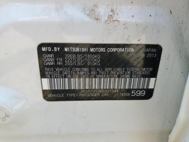 Photo 12 VIN: JA32U1FU8DU021544 - MITSUBISHI LANCER 