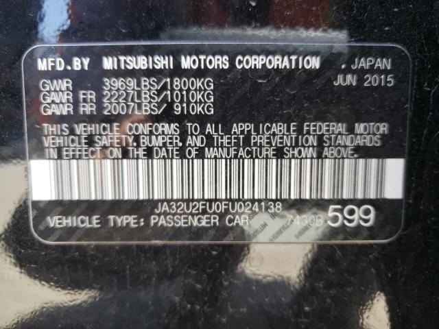 Photo 9 VIN: JA32U2FU0FU024138 - MITSUBISHI LANCER ES 