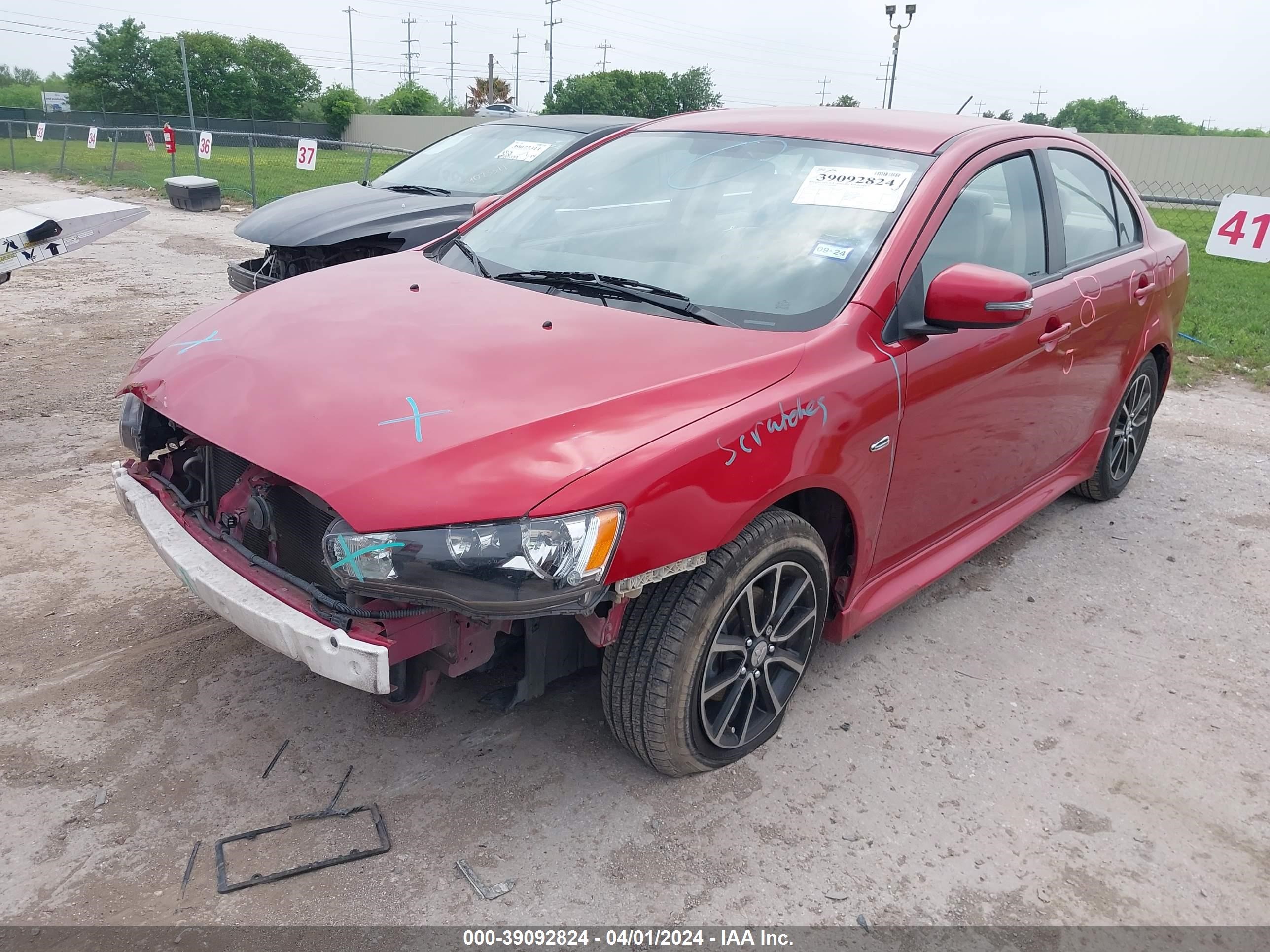 Photo 1 VIN: JA32U2FU1HU015547 - MITSUBISHI LANCER 