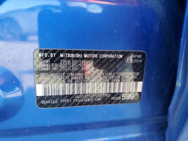 Photo 11 VIN: JA32U2FU2FU007762 - MITSUBISHI LANCER 