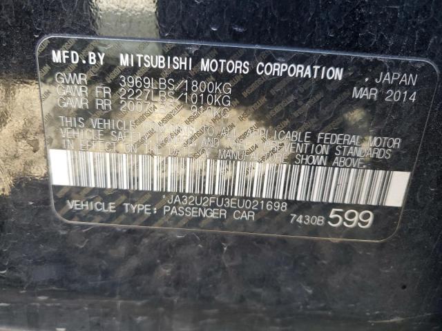 Photo 12 VIN: JA32U2FU3EU021698 - MITSUBISHI LANCER 