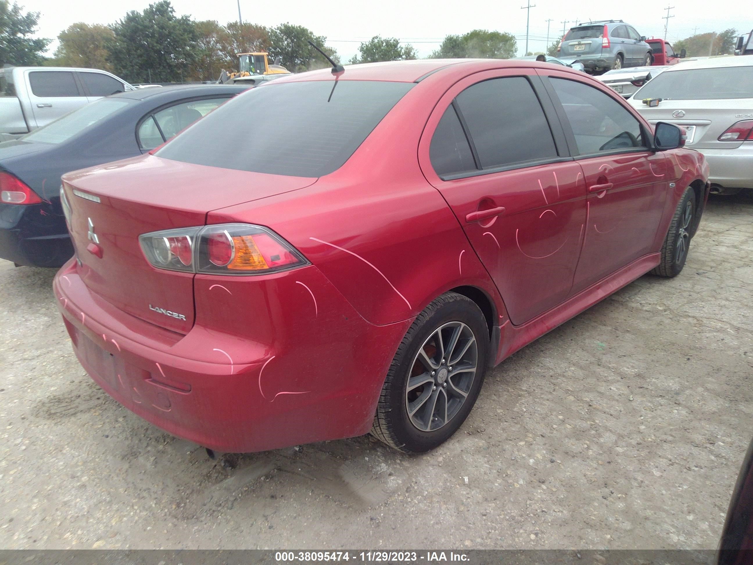 Photo 3 VIN: JA32U2FU3HU008664 - MITSUBISHI LANCER 