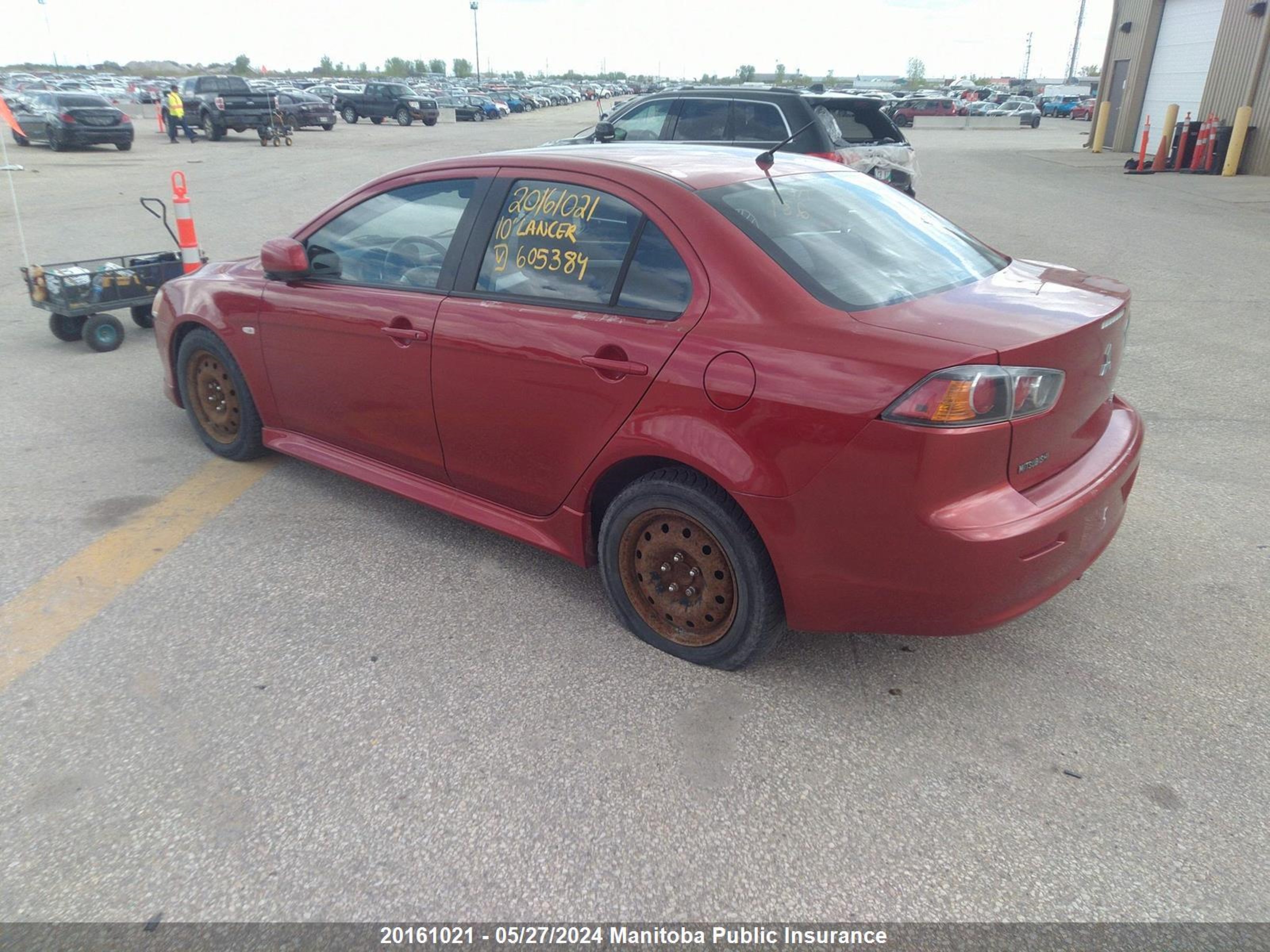 Photo 2 VIN: JA32U2FU5AU605384 - MITSUBISHI LANCER 