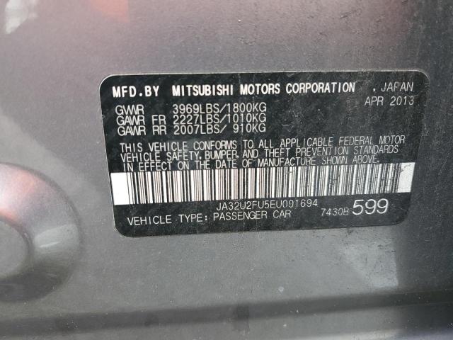 Photo 11 VIN: JA32U2FU5EU001694 - MITSUBISHI LANCER 