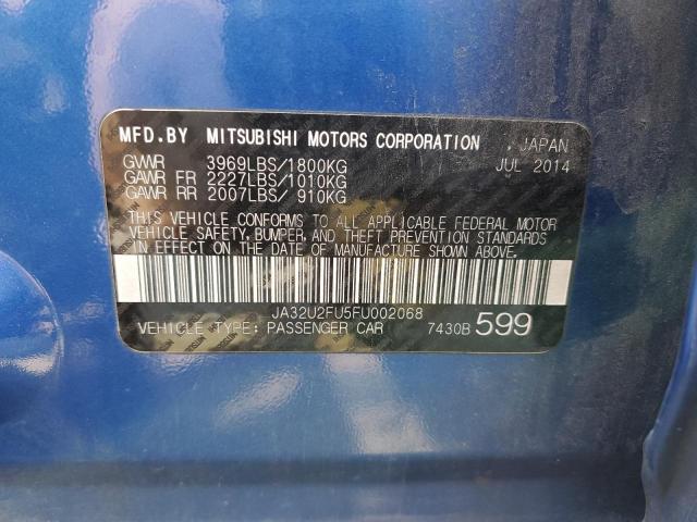 Photo 11 VIN: JA32U2FU5FU002068 - MITSUBISHI LANCER ES 