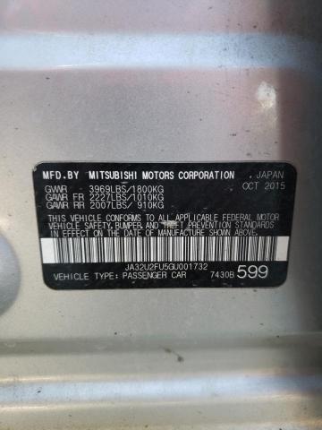 Photo 11 VIN: JA32U2FU5GU001732 - MITSUBISHI LANCER ES 