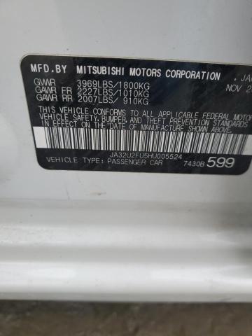 Photo 11 VIN: JA32U2FU5HU005524 - MITSUBISHI LANCER ES 