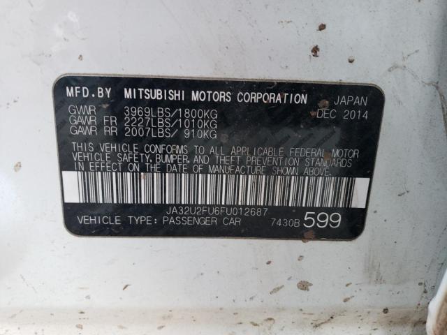 Photo 11 VIN: JA32U2FU6FU012687 - MITSUBISHI LANCER 