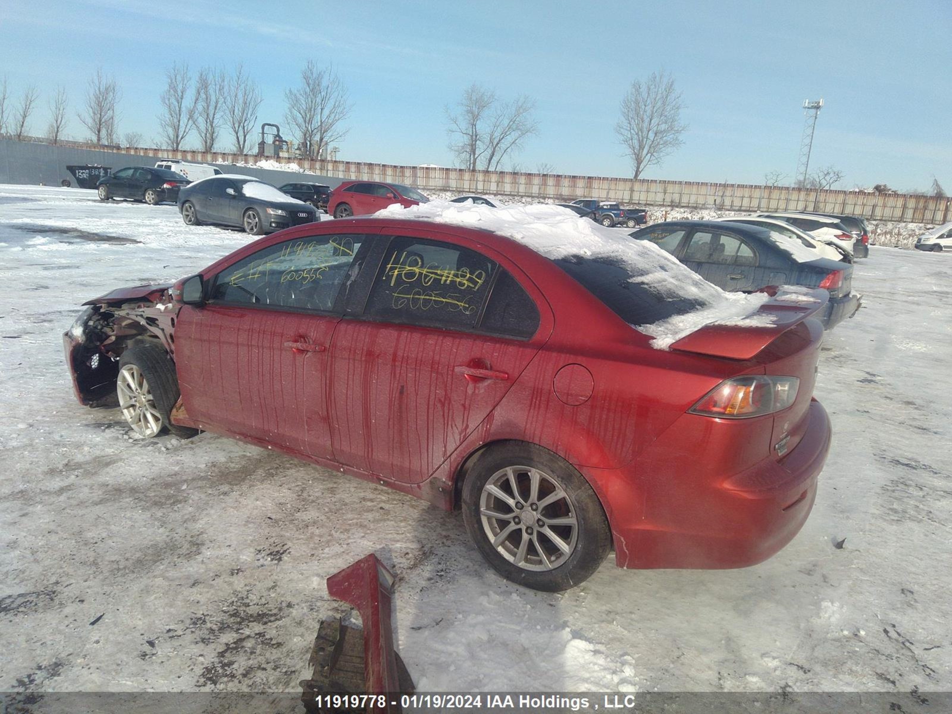 Photo 2 VIN: JA32U2FU6FU600556 - MITSUBISHI LANCER 