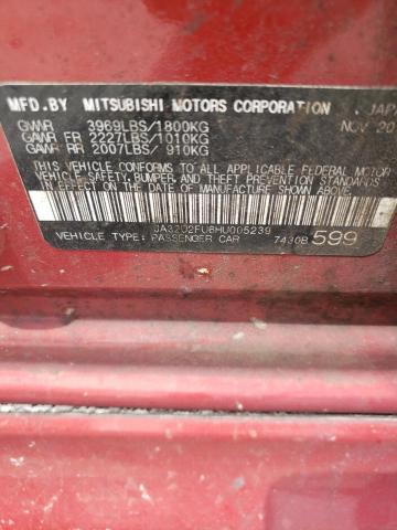 Photo 12 VIN: JA32U2FU6HU005239 - MITSUBISHI LANCER 