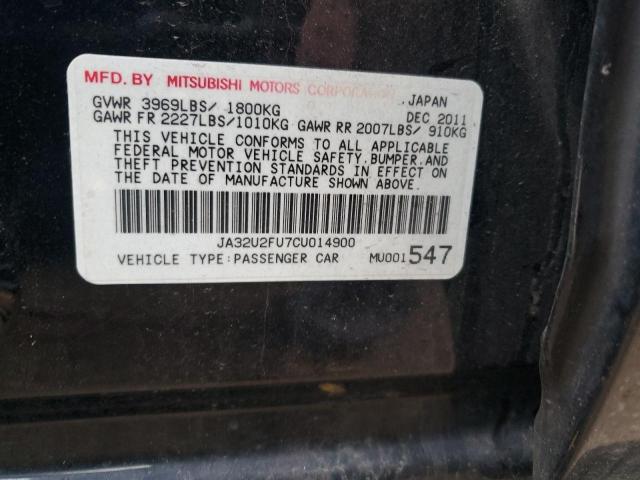 Photo 11 VIN: JA32U2FU7CU014900 - MITSUBISHI LANCER 