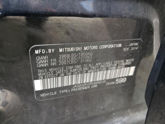 Photo 12 VIN: JA32U2FU7FU009538 - MITSUBISHI LANCER 