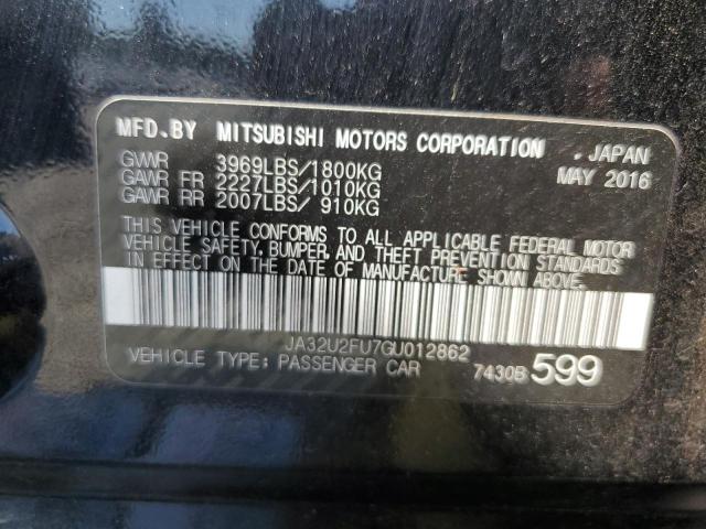 Photo 11 VIN: JA32U2FU7GU012862 - MITSUBISHI LANCER 