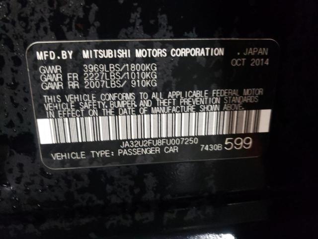 Photo 11 VIN: JA32U2FU8FU007250 - MITSUBISHI LANCER 