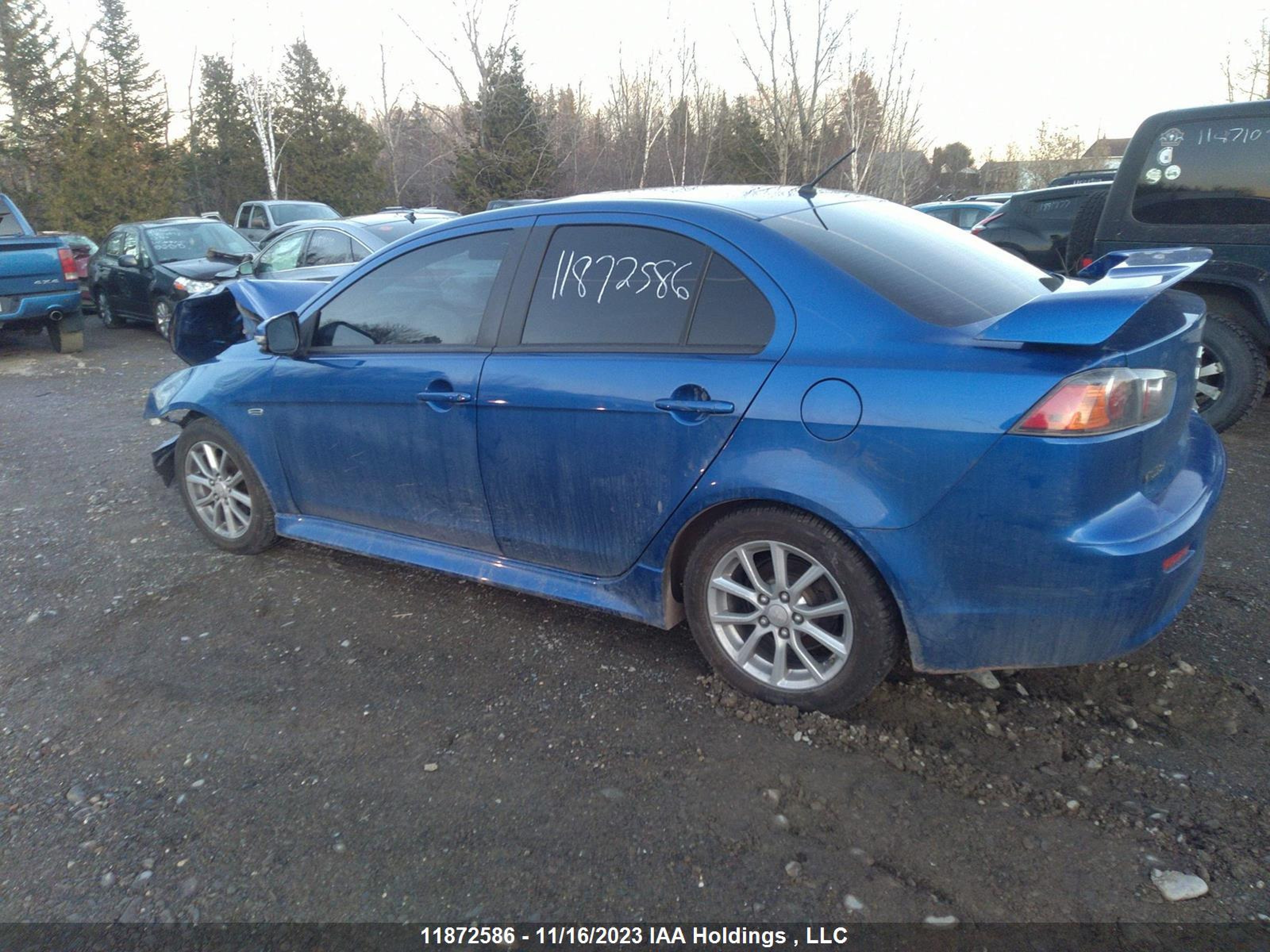 Photo 2 VIN: JA32U2FU8FU601837 - MITSUBISHI LANCER 