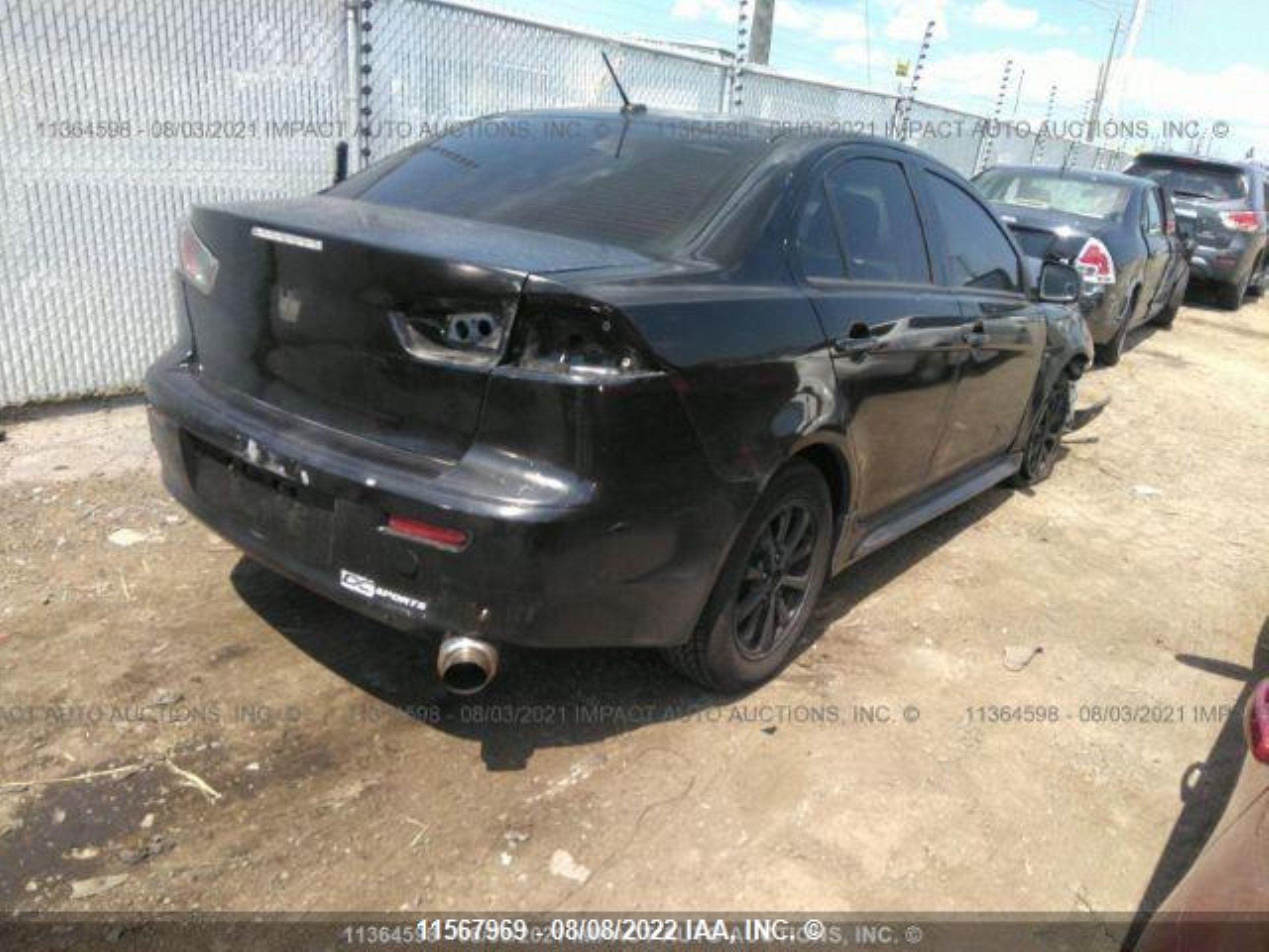 Photo 3 VIN: JA32U2FU9AU606344 - MITSUBISHI LANCER 