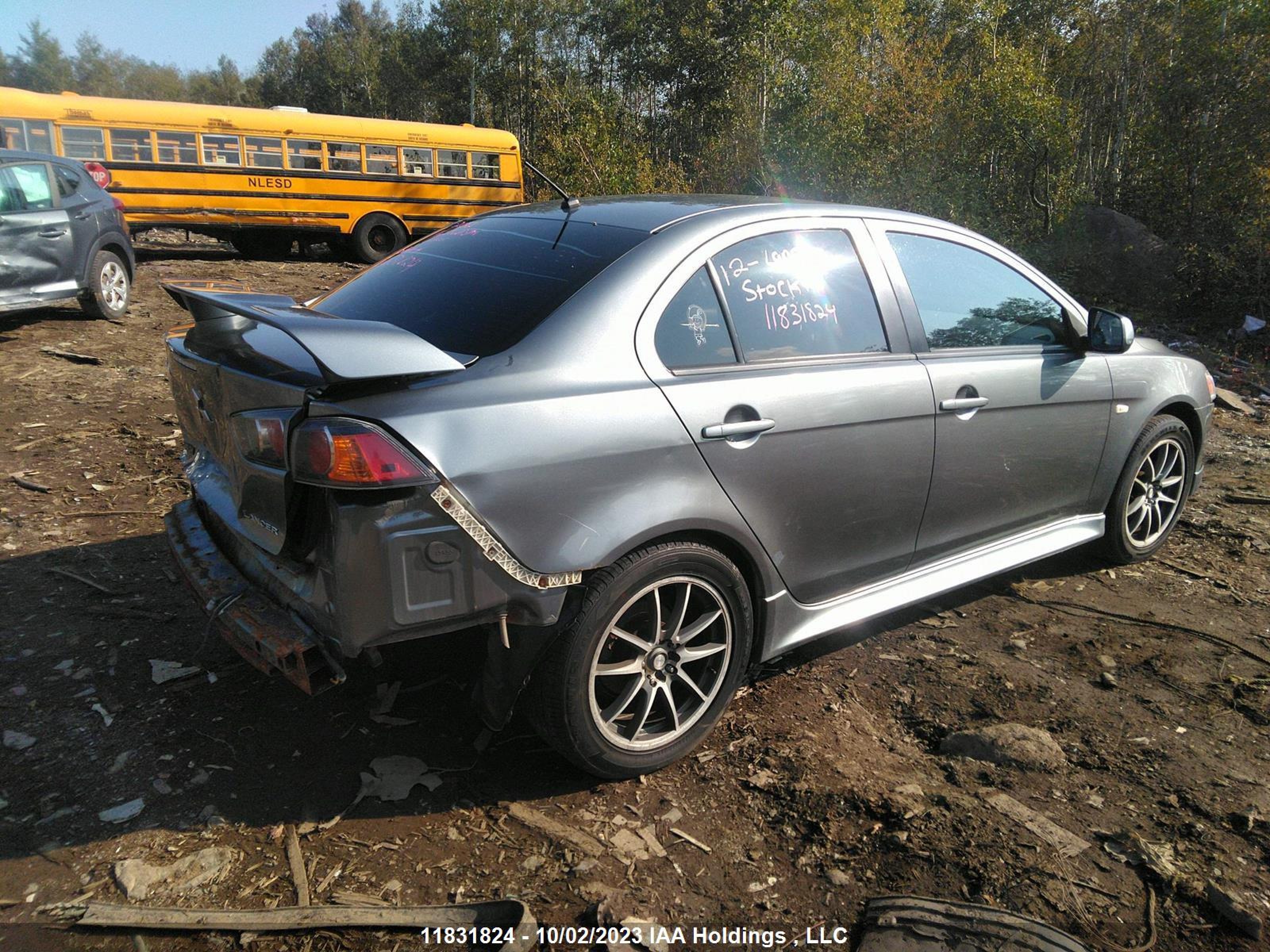 Photo 3 VIN: JA32U2FU9CU601633 - MITSUBISHI LANCER 