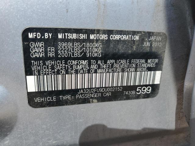 Photo 11 VIN: JA32U2FU9DU002152 - MITSUBISHI LANCER 