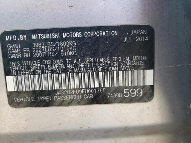 Photo 11 VIN: JA32U2FU9FU001795 - MITSUBISHI LANCER ES 