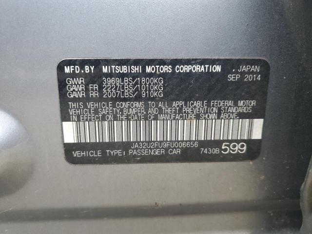 Photo 11 VIN: JA32U2FU9FU006656 - MITSUBISHI LANCER 