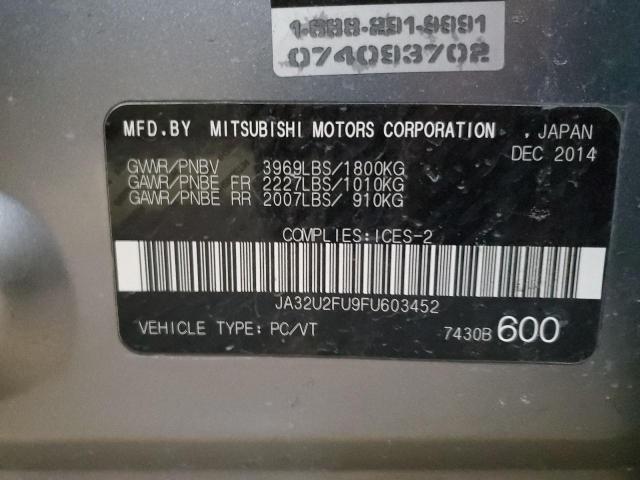 Photo 11 VIN: JA32U2FU9FU603452 - MITSUBISHI LANCER 