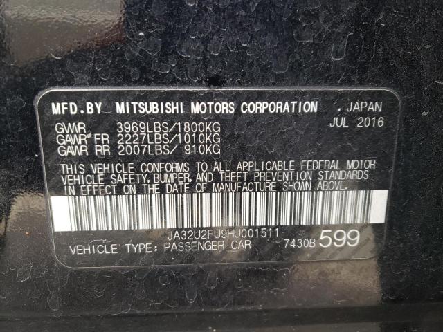 Photo 12 VIN: JA32U2FU9HU001511 - MITSUBISHI LANCER 