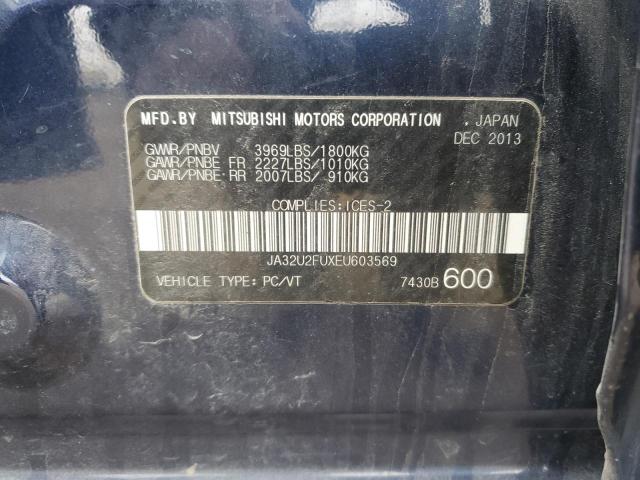 Photo 11 VIN: JA32U2FUXEU603569 - MITSUBISHI LANCER 