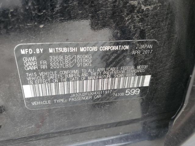 Photo 11 VIN: JA32U2FUXHU011917 - MITSUBISHI LANCER ES 