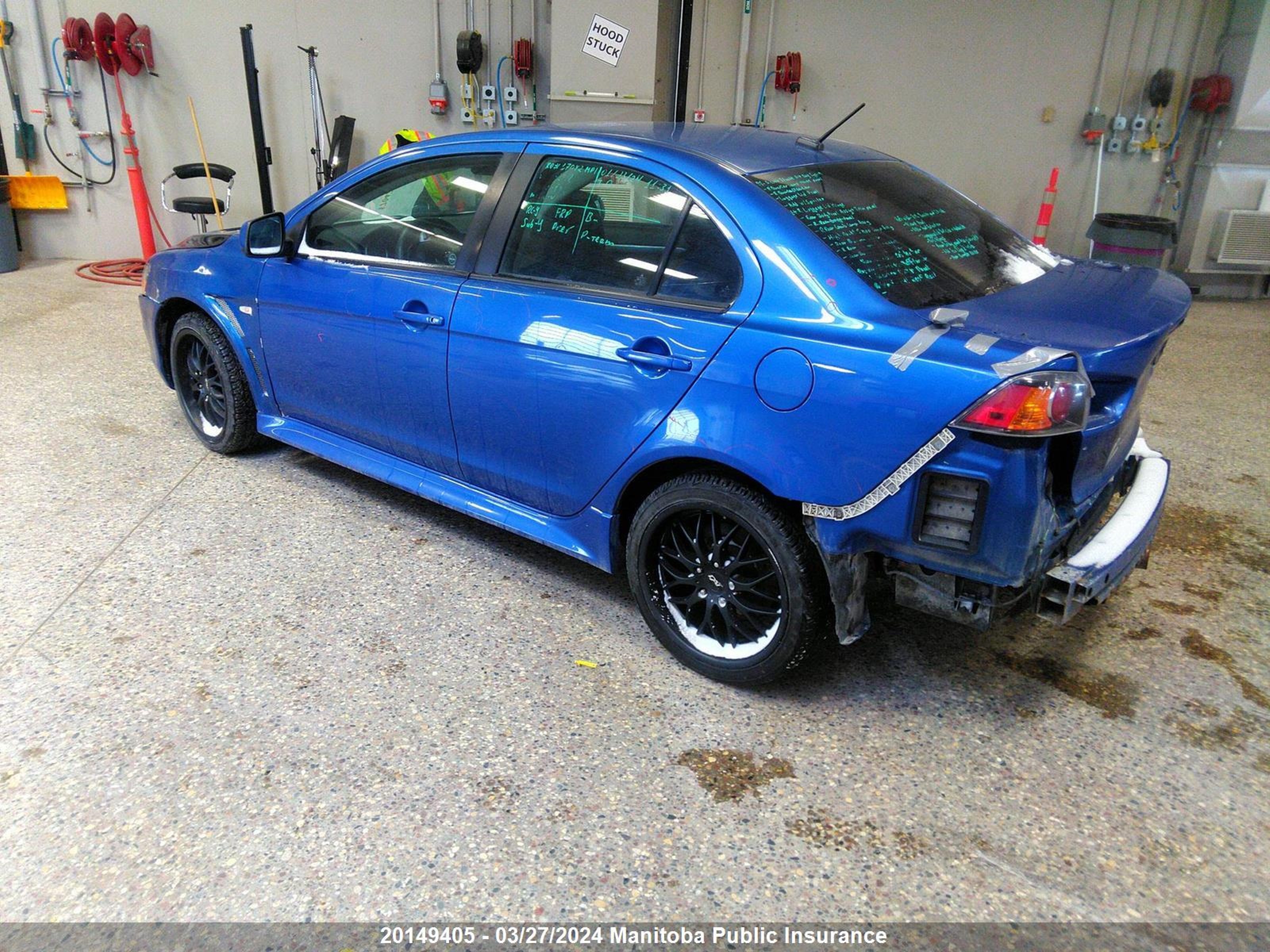 Photo 2 VIN: JA32U8FW2AU605878 - MITSUBISHI LANCER 