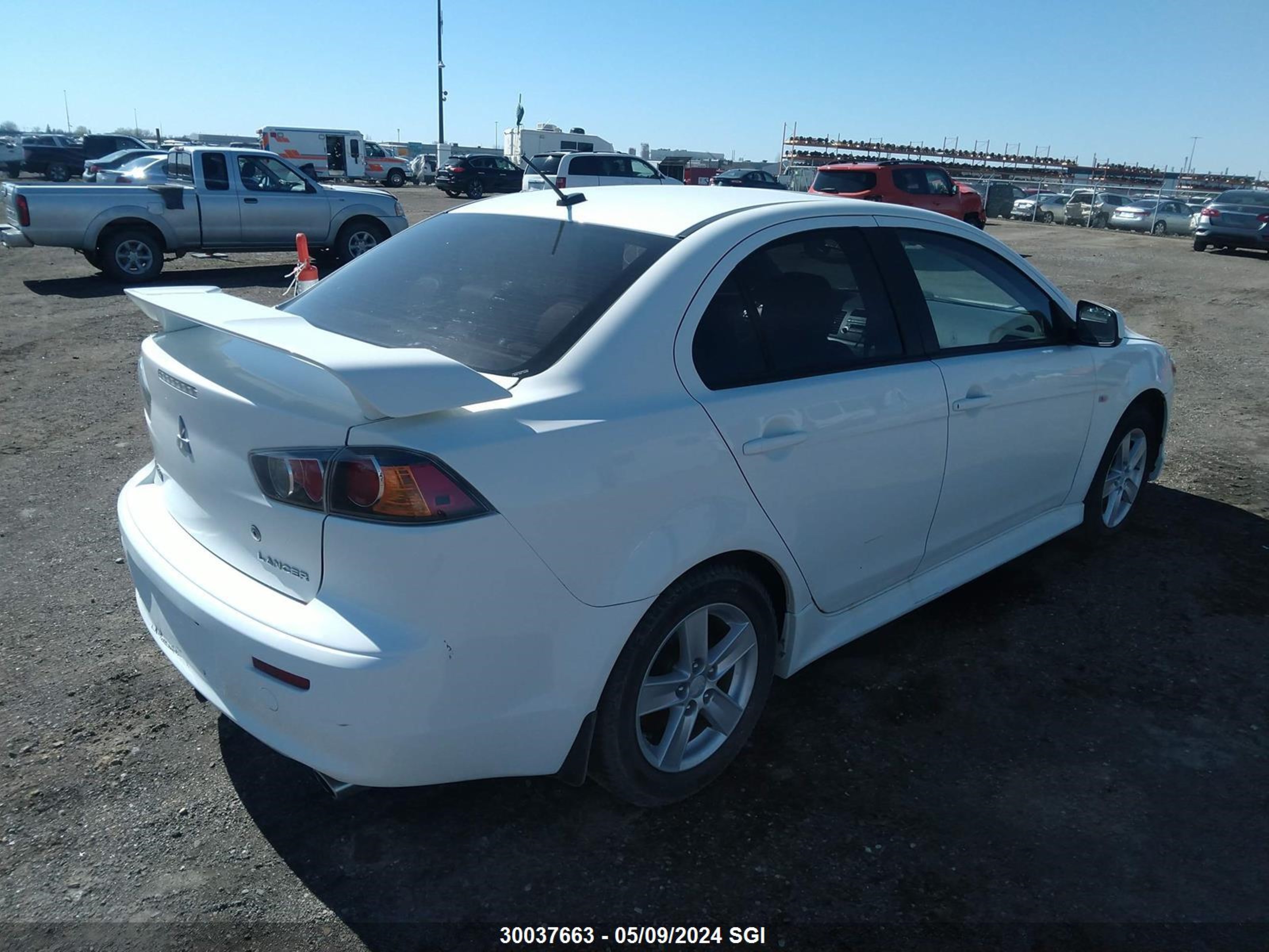 Photo 3 VIN: JA32U8FW5AU601095 - MITSUBISHI LANCER 