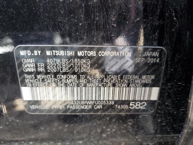 Photo 11 VIN: JA32U8FW8FU005339 - MITSUBISHI LANCER GT 