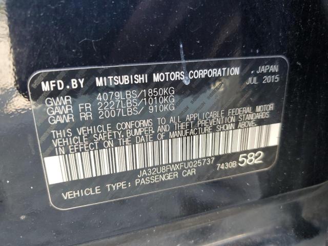 Photo 11 VIN: JA32U8FWXFU025737 - MITSUBISHI LANCER GT 