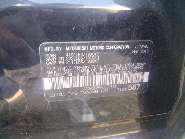 Photo 9 VIN: JA32V2FW6EU009639 - MITSUBISHI LANCER SE 