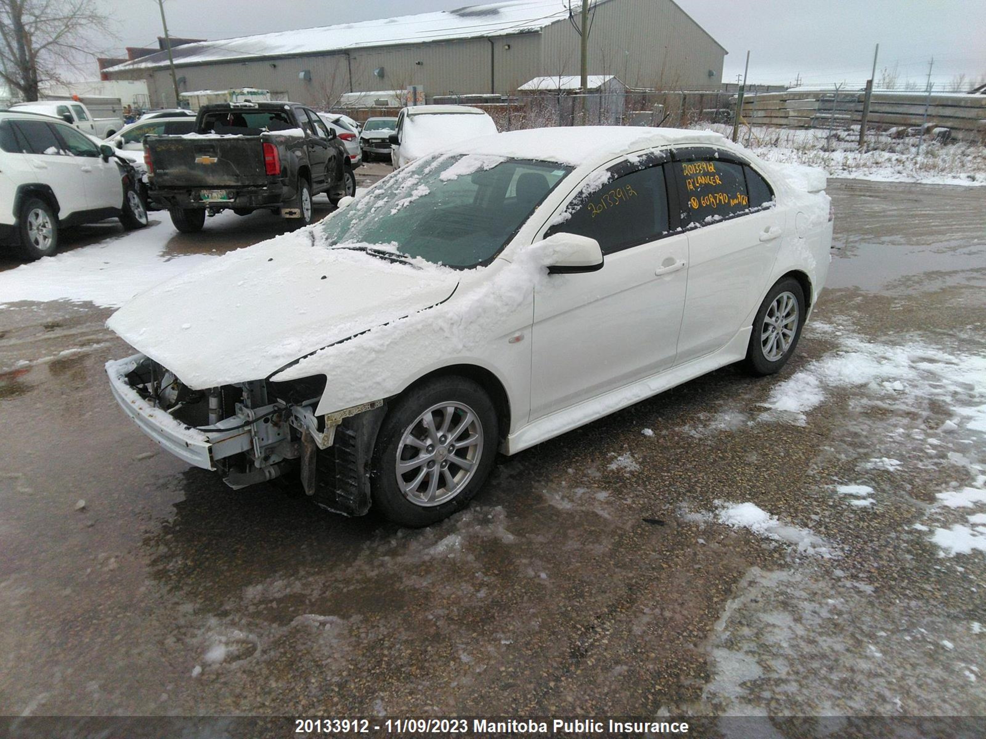 Photo 1 VIN: JA32V2FW7CU608790 - MITSUBISHI LANCER 