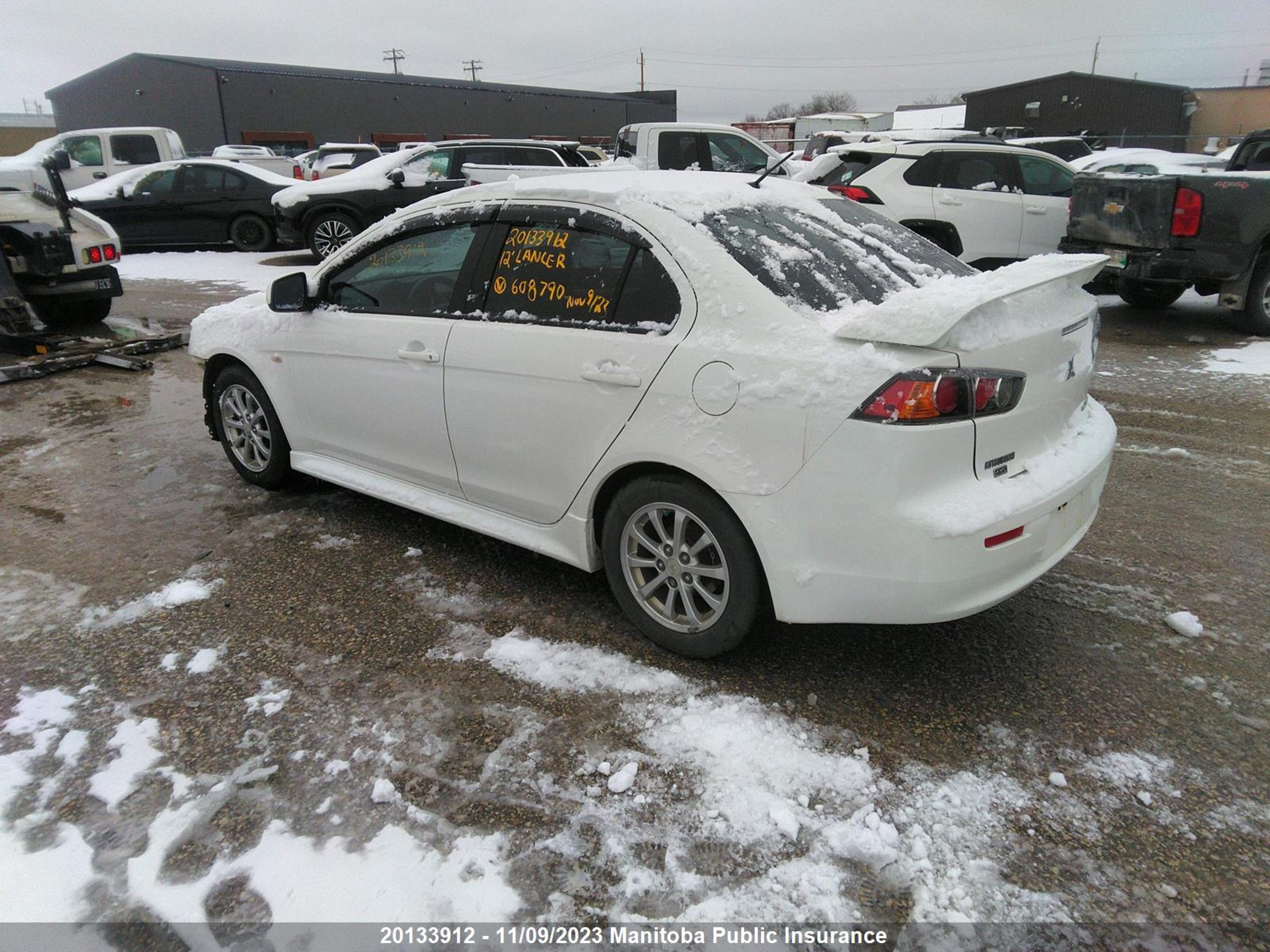 Photo 2 VIN: JA32V2FW7CU608790 - MITSUBISHI LANCER 