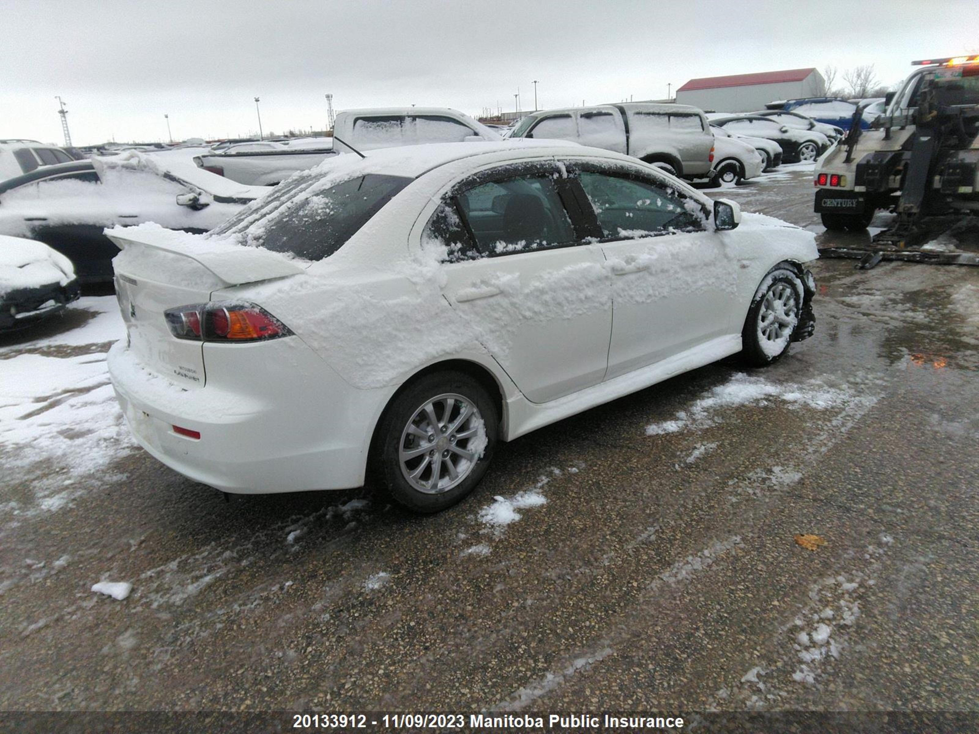 Photo 3 VIN: JA32V2FW7CU608790 - MITSUBISHI LANCER 