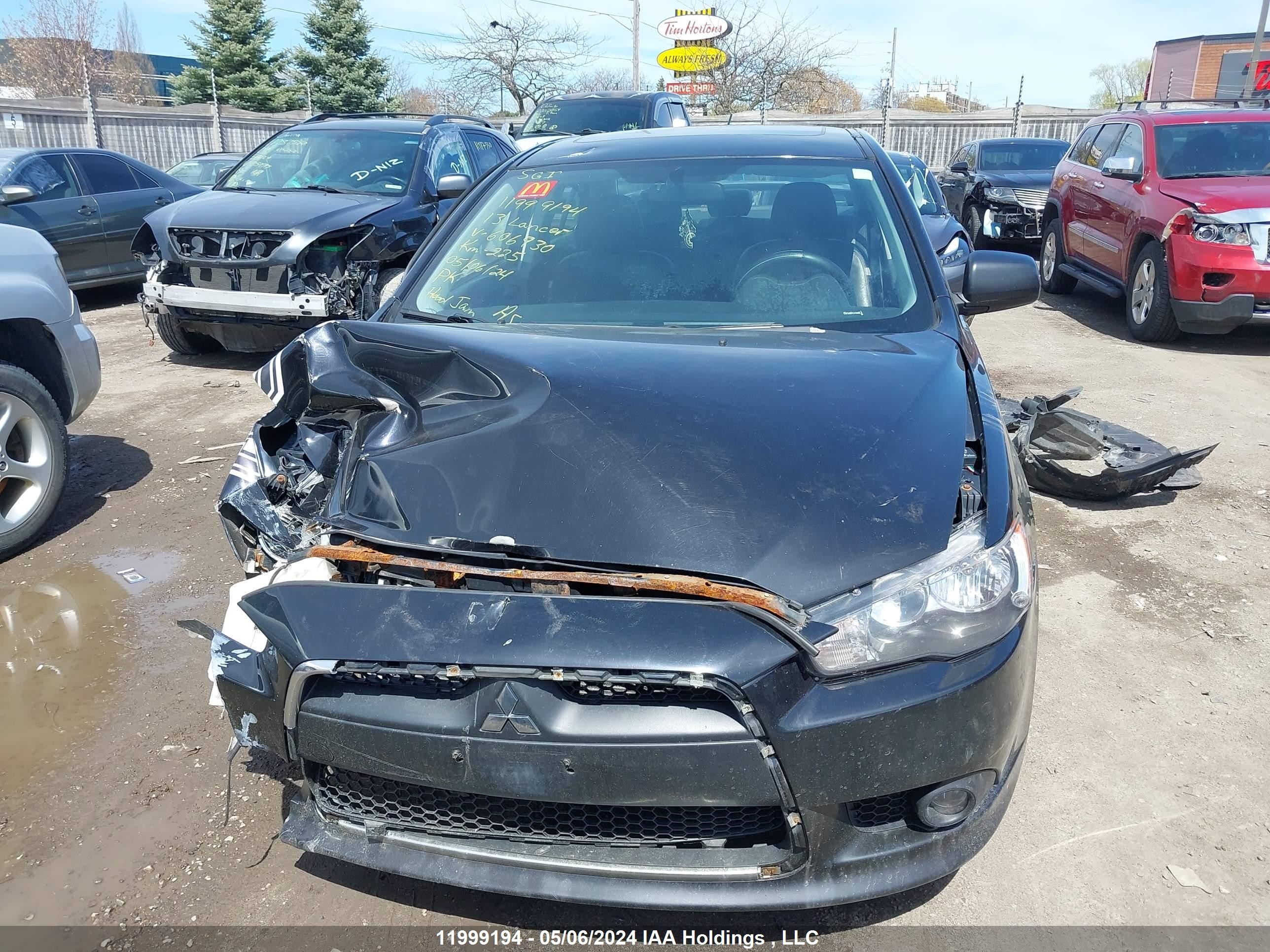 Photo 12 VIN: JA32V2FW7DU606930 - MITSUBISHI LANCER 