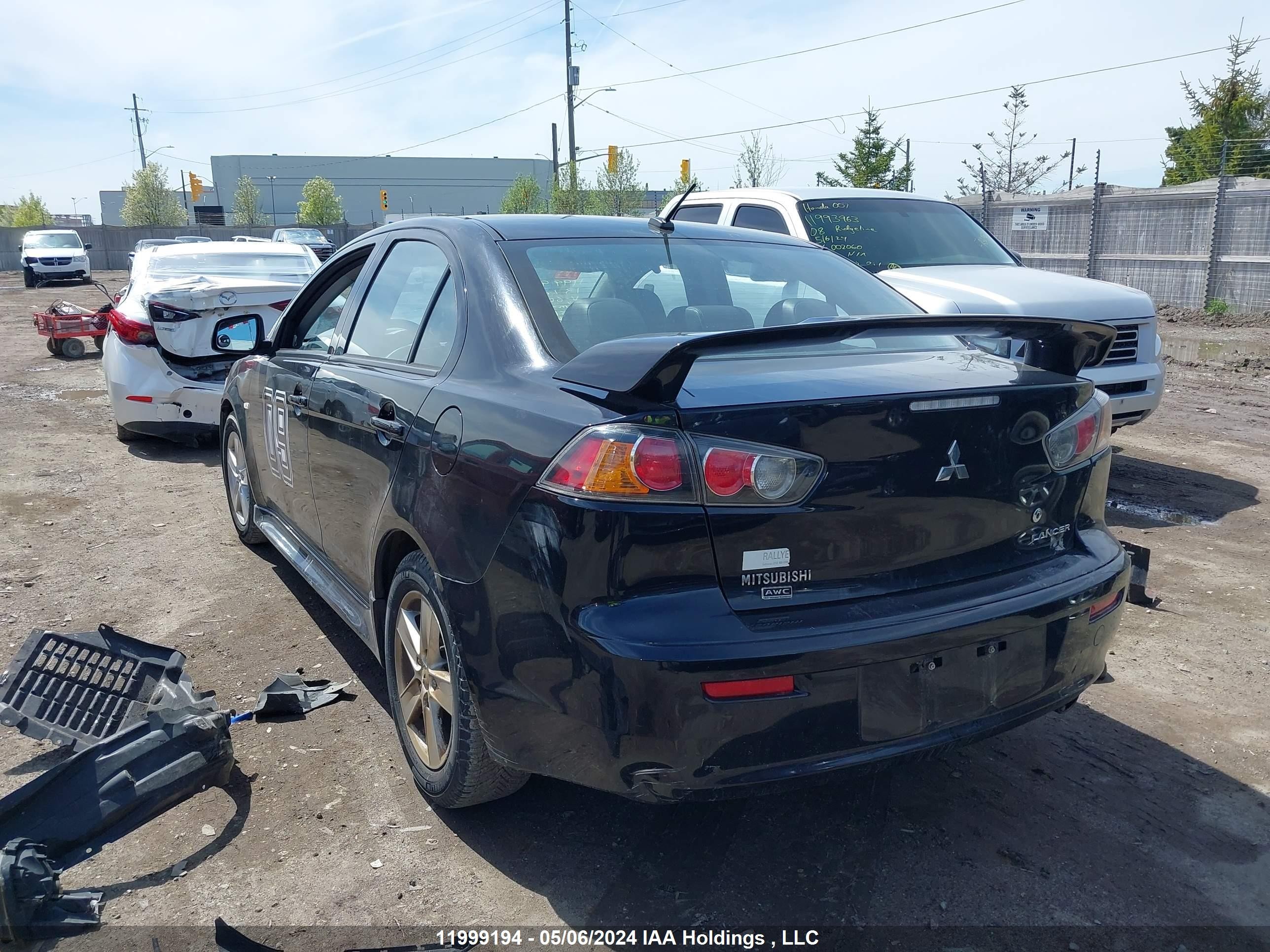 Photo 2 VIN: JA32V2FW7DU606930 - MITSUBISHI LANCER 