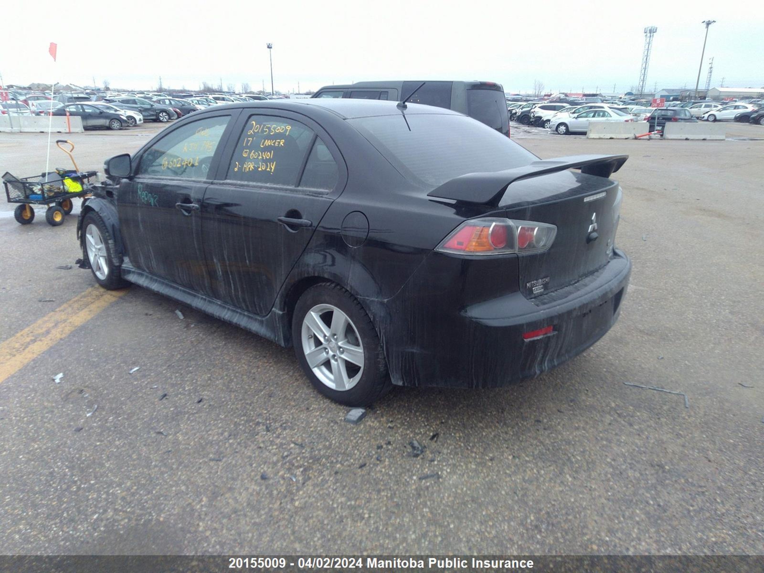 Photo 2 VIN: JA32V2FW7HU602401 - MITSUBISHI LANCER 