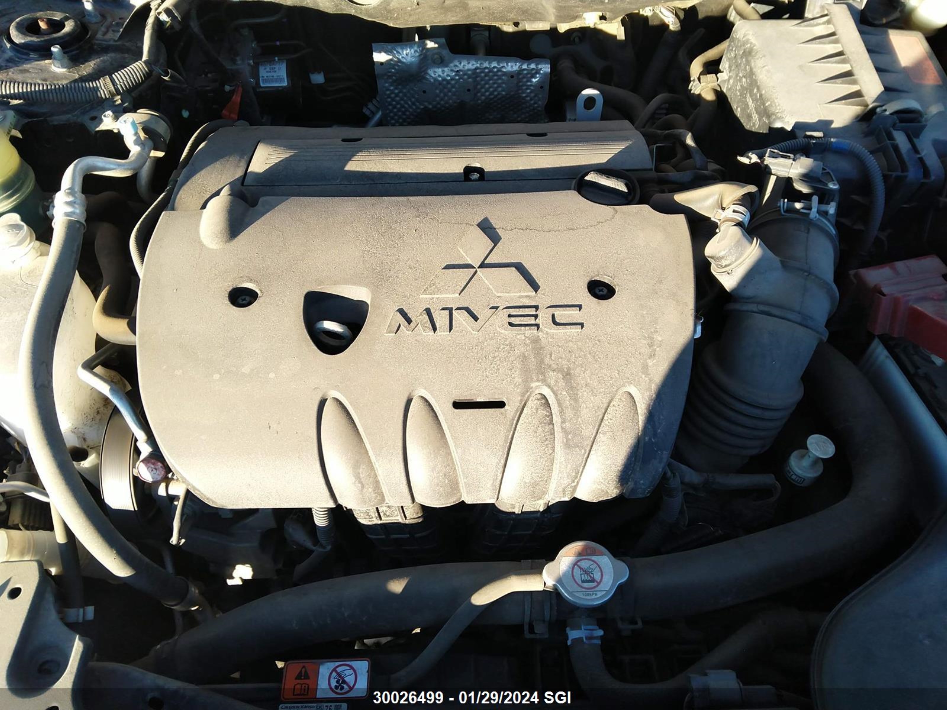 Photo 9 VIN: JA32V2FW7HU607159 - MITSUBISHI LANCER 