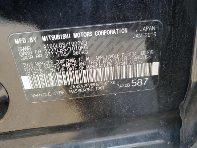 Photo 11 VIN: JA32V2FW8GU008138 - MITSUBISHI LANCER ES 