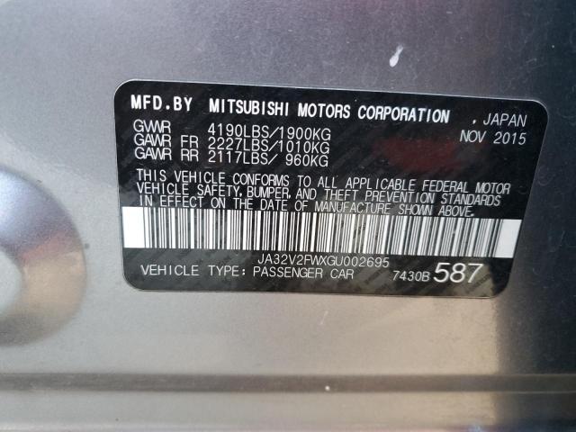 Photo 9 VIN: JA32V2FWXGU002695 - MITSUBISHI LANCER ES 