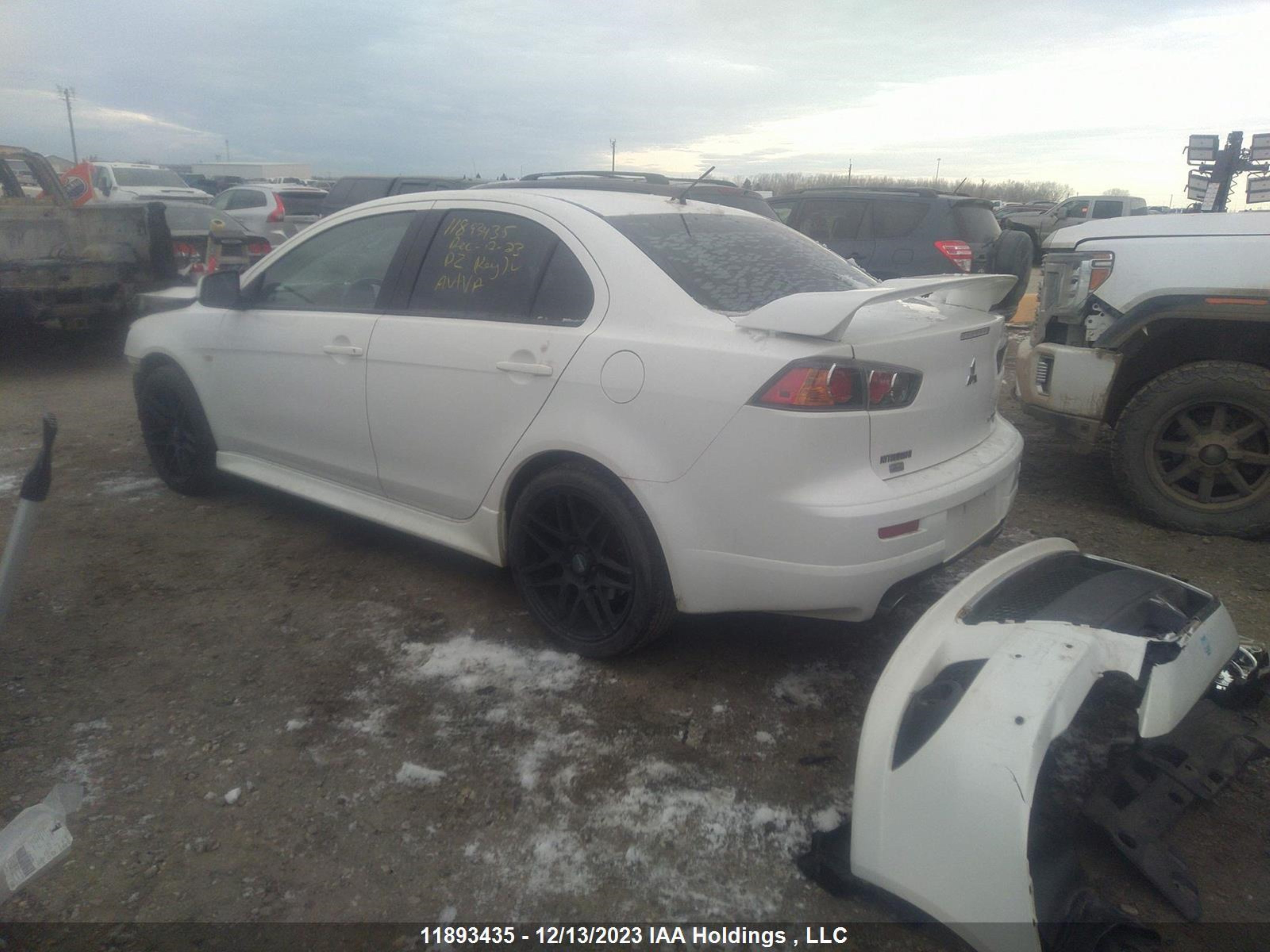 Photo 2 VIN: JA32V6FV9BU611591 - MITSUBISHI LANCER 