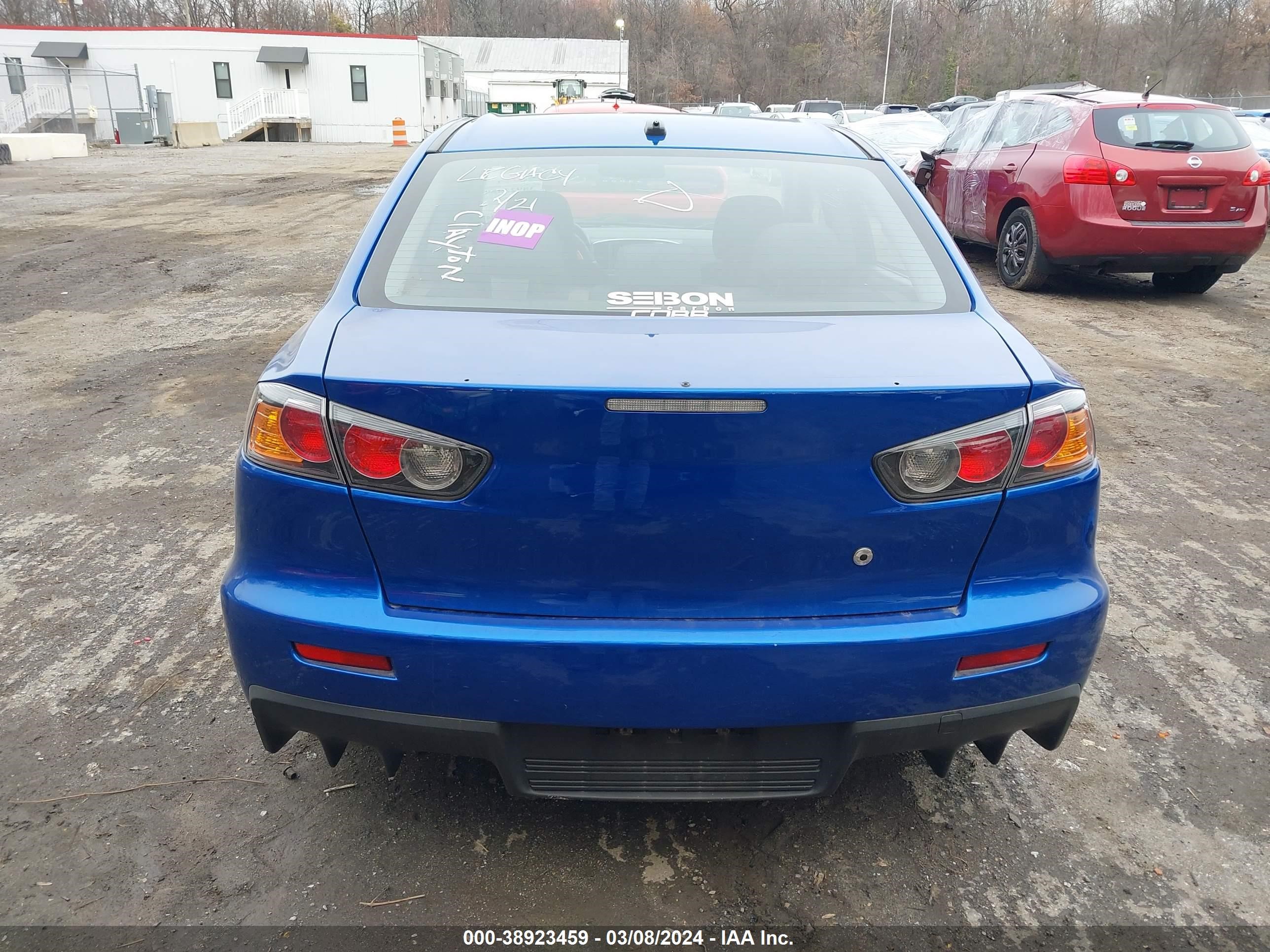 Photo 15 VIN: JA32W5FV5FU009638 - MITSUBISHI LANCER EVOLUTION 