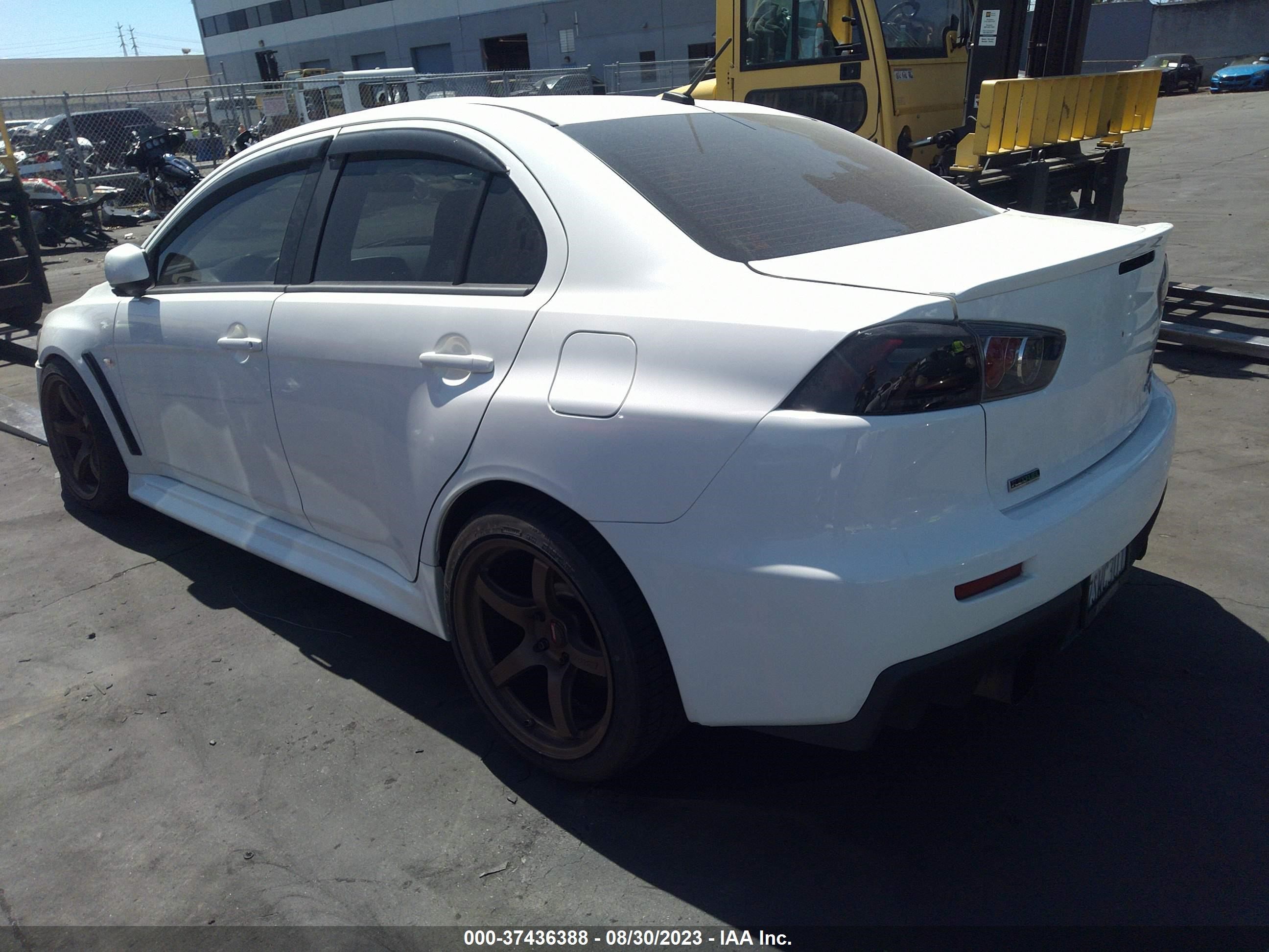 Photo 2 VIN: JA32W8FV6EU014203 - MITSUBISHI LANCER EVOLUTION 