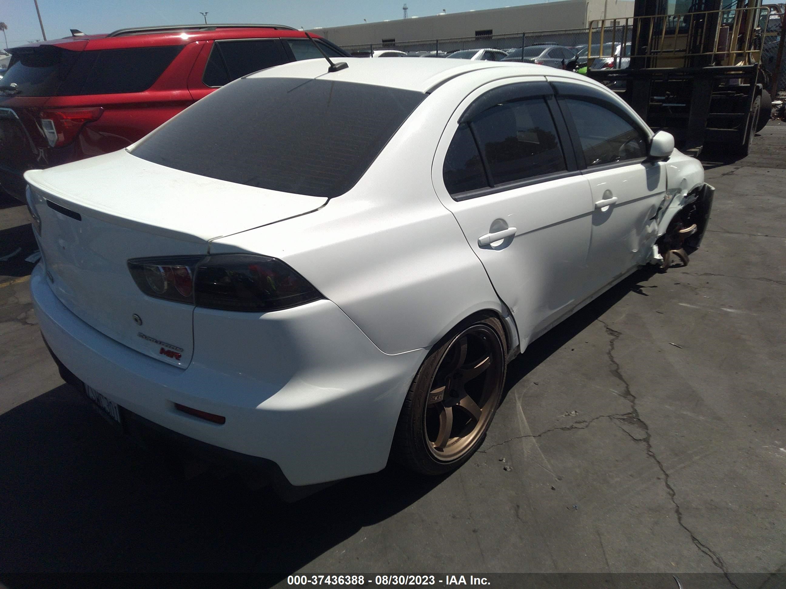 Photo 3 VIN: JA32W8FV6EU014203 - MITSUBISHI LANCER EVOLUTION 